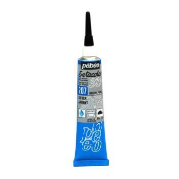 CERNE SETACOLOR 3D 20ml BROD PERLE ARGENT "PEBEO" REF: 557207
