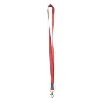 CHAINETTE DE COL LARGE 1.5 cm ROUGE "TECHNO" REF: 2907