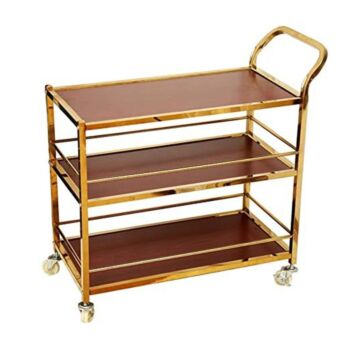 CHARIOT DE SERVICE MENU CHASSIS DORE TECHNO REF: 8023