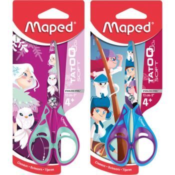 CISEAUX 13cm TATOO KIDS SOUS BLISTER TRY ME "MAPED" REF: 464910