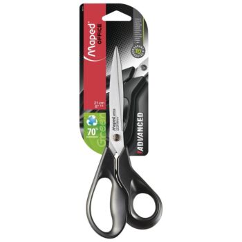 CISEAUX ADVANCED GREEN ASYMETRIQUE 21CM "MAPED" REF: 499110