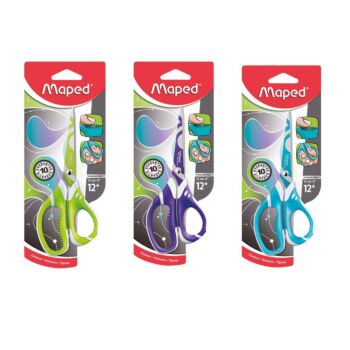 CISEAUX ASYMETRIQUE 15 CM SOUS BLISTER ZENOA SENSITIV "MAPED" REF: 595010