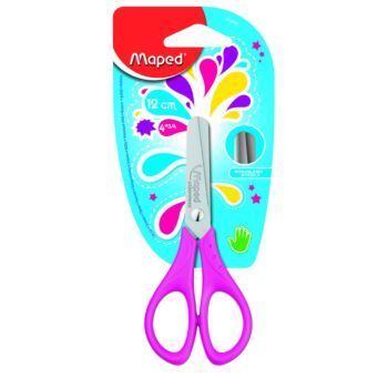 CISEAUX D'APPRENTISSAGE START 12cm SOUS BLISTER ROSE "MAPED" REF: 463010