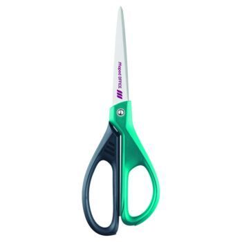 CISEAUX DECO ESSENTIALS GREEN 21 cm ASYMETRIQUES TRY ME "MAPED" REF:468101