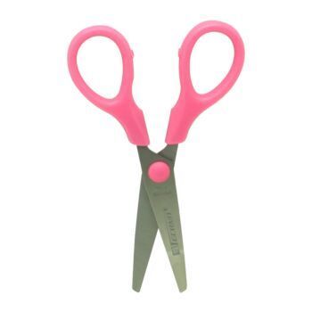 CISEAUX ECOLIER GRADUE 13CM ROSE "TECHNO" REF: 3308