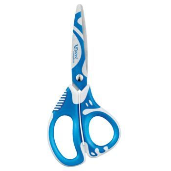 CISEAUX ECOLIER ZENOA FIT 13cm BLEU "MAPED" REF: 670112