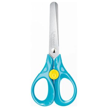 CISEAUX SYMETRIQUE 3D SECURITY 13 CM BLEU "MAPED" REF: 473112