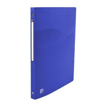 CLASSEUR 04 ANNEAUX OSMOSE A4 DOS 20mm ROND POLYPROPILINE OPAQUE BLEU "ELBA" REF: 400105146