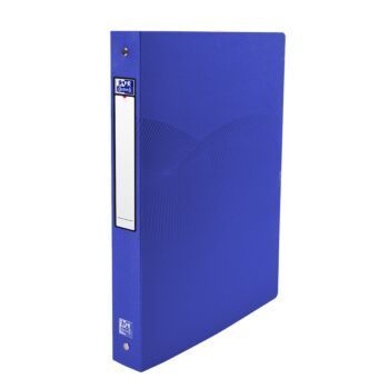 CLASSEUR 04 ANNEAUX OSMOSE A4 DOS 40mm ROND POLYPROPILINE OPAQUE BLEU "ELBA" REF: 400105140