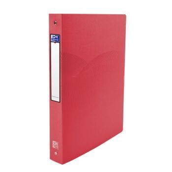 CLASSEUR 04 ANNEAUX OSMOSE A4 DOS 40mm ROND POLYPROPILINE OPAQUE ROUGE "ELBA" REF: 400105140