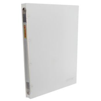 CLASSEUR A4 ANNEAUX 20MM INCOLORE "TECHNO" REF: 4124