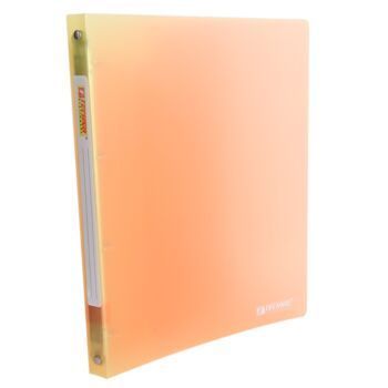CLASSEUR A4 ANNEAUX 20MM ORANGE "TECHNO" REF: 4129