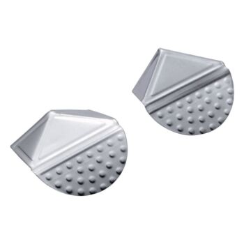 COIN LETTRE ALUMINIUM 25MM EN BOITE DE 100 PIECES "MAPED" REF: 034801