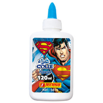 COLLE BLANCHE BOUCHON APPLICATEUR SUPERMAN 40ml "TECHNO" REF: 5876