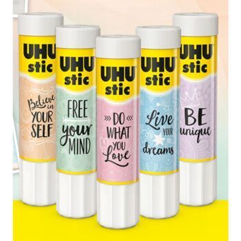 COLLE STICK PASTEL EDITION 21 G "UHU" REF:32