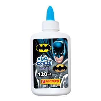 COLLE BLANCHE BOUCHON APPLICATEUR BATMAN 120ml "TECHNO" REF: 5880