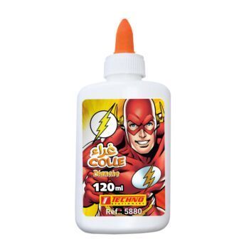 COLLE BLANCHE BOUCHON APPLICATEUR THE FLASH 120ml "TECHNO" REF: 5880