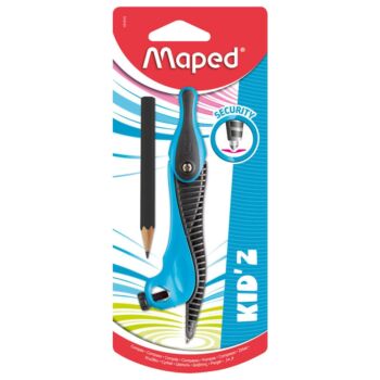 COMPAS BAGUE S-BLISTRE KID'Z BLEU "MAPED" REF: 191610