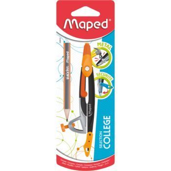 COMPAS METALLIQUE OPEN BAGUE "MAPED" REF: 036910