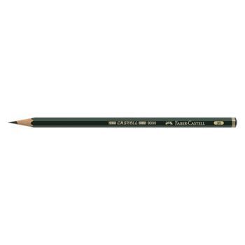 CRAYON GRAPHITE CASTELL 9000 3B "FABER CASTELL" REF: 119003