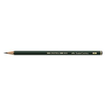 CRAYON GRAPHITE CASTELL 9000 F "FABER CASTELL" REF: 119010