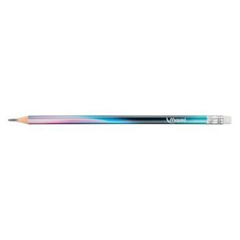 CRAYON NOIR EMBOUT GOMME (HB) NIGHTFALL ROSE "MAPED" REF: 851813