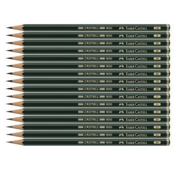 CRAYON GRAPHITE CASTELL 9000 "FABER CASTELL"