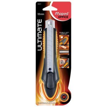 CUTTER 9 MM ULTIMATE GAUCHER SOUS BLISTER "MAPED" REF: 086510