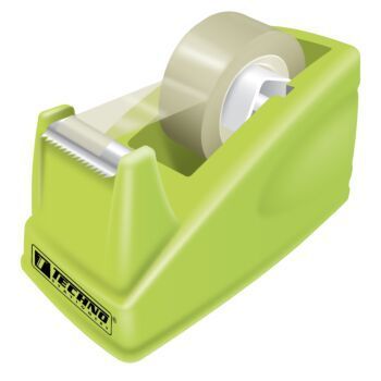 DEVIDOIR RUBAN ADHESIF PM VERT PISTACHE "TECHNO" REF: 6200