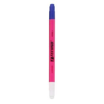 EFFACEUR D'ENCRE A PLUME AVEC REECRIVEUR CORPS ROSE "TECHNO" REF: 1471