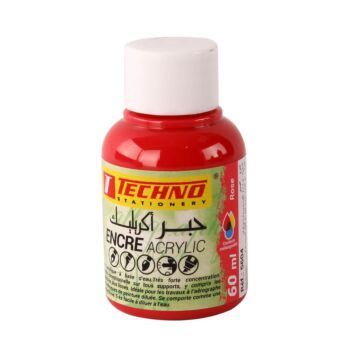 ENCRE ACRYLIC 60ml ROSE "TECHNO" REF: 5604