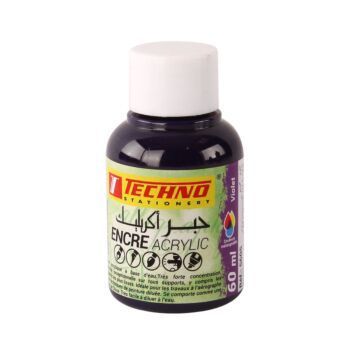 ENCRE ACRYLIC 60ml VIOLET "TECHNO" REF: 5605