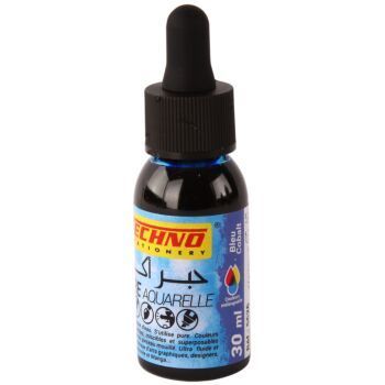 ENCRE AQUARELLE 30ml BLEU COBALT "TECHNO" REF: 5626