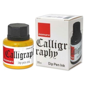 ENCRE CALLIGRAPHIE JAUNE 35ml "ISOMARS" REF: CG35-YL