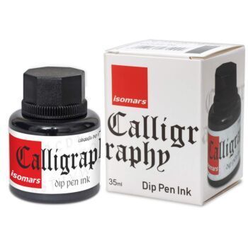 ENCRE CALLIGRAPHIE NOIR 35ml "ISOMARS" REF: CG35-BK