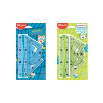 ENSEMBLE DE TRACAGE 4PCS-15cm INCASSABLE "MAPED" REF: 244069