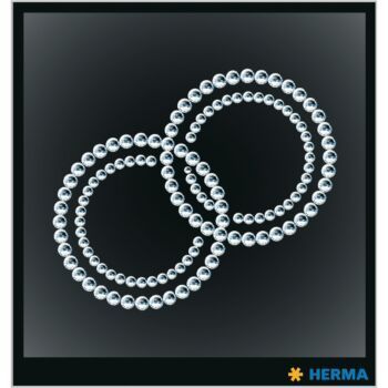 ETIQUETTES CRYSTAL ANNEAU "HERMA" REF: 15375