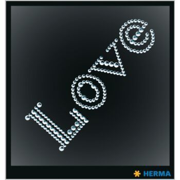ETIQUETTES CRYSTAL LOVE "HERMA" REF: 15383