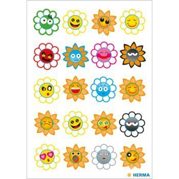 ETIQUETTES MAGIQUE CRAZY SUNS PUFFY "HERMA" REF: 3668