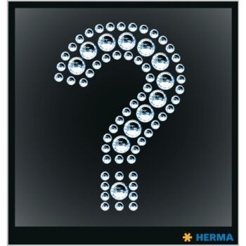 ETIQUETTES CRYSTALSYMBOLE ? "HERMA" REF: 15366