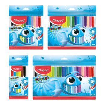 FEUTRE DE COLORIAGE OCEAN EN POCHETTE "MAPED"