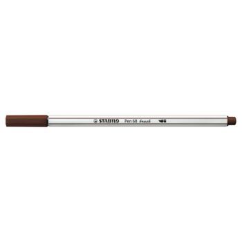 FEUTRE PINCEAU PEN 68 BRUSH MARRON "STABILO" REF: 568/45