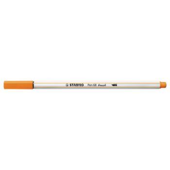 FEUTRE PINCEAU PEN 68 BRUSH ORANGE "STABILO" REF: 568/54