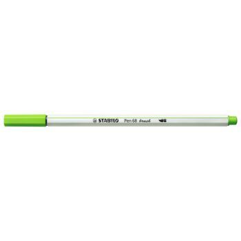 FEUTRE PINCEAU PEN 68 BRUSH VERT CLAIR "STABILO" REF: 568/33