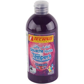 GOUACHE TEMPERA FLACON 500 ML VIOLET "TECHNO" REF: 5576