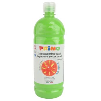 GOUACHE TEMPERA LIQUIDE FLACON DE 1000 ML VERT CLAIR "PRIMO" REF: 204BR1000600