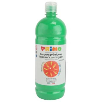 GOUACHE TEMPERA LIQUIDE FLACON DE 1000ML VERT BRILLANT "PRIMO" REF: 204BR1000610