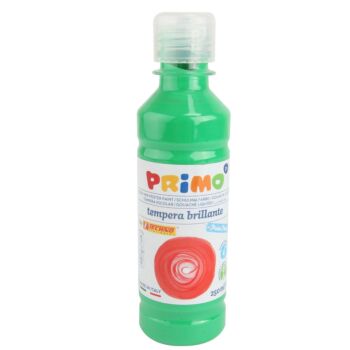 GOUACHE TEMPERA LIQUIDE FLACON DE 250 ML VERT BRILLANT "PRIMO" REF: 2025BR250610