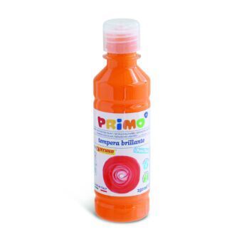 GOUACHE TEMPERA LIQUIDE FLACON DE 250ml ORANGE "PRIMO" REF: 2025BR250250
