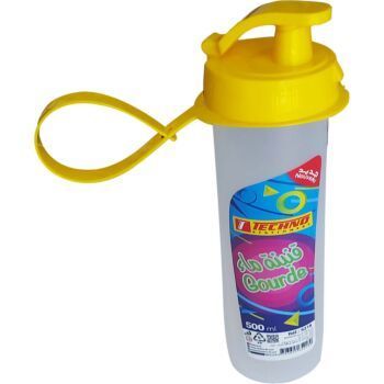 GOURDE 500 ml JAUNE "TECHNO" REF: 5218